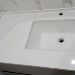 Столешница в ванную Super White Smartquartz