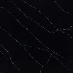 Кварцевый агломерат КВАРЦ NEGRO MARQUINA EQHM 006 3200X1600 20MM